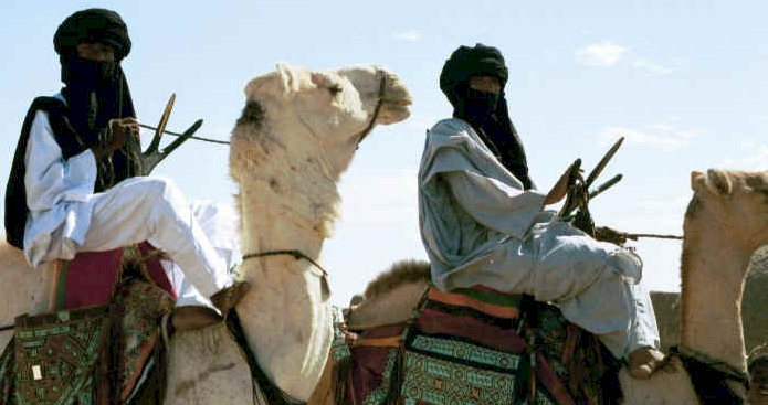 men on camels